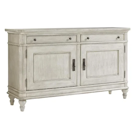 Oakdale Buffet with Dining and Silverware Storage